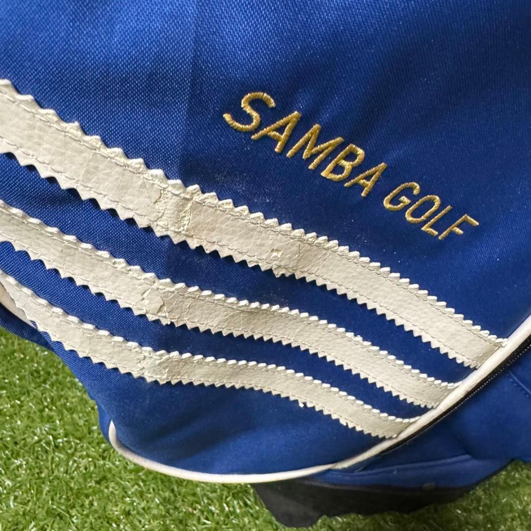 レア adidas アディダス SAMBA サンバ スタンド式 キャディバッグ