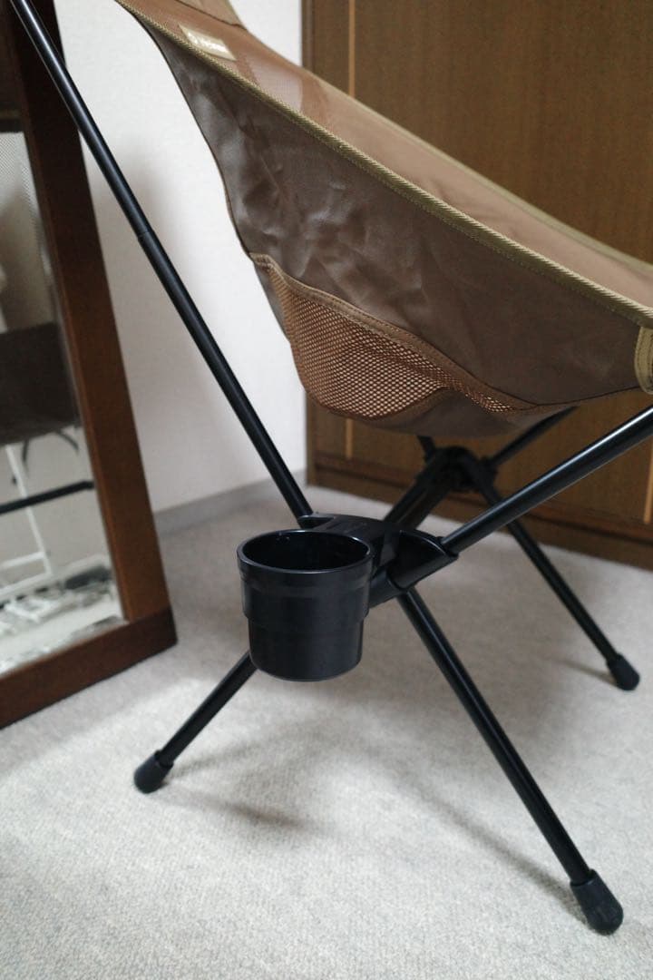 ヘリノックス サンセットチェア ドリンクホルダー付属