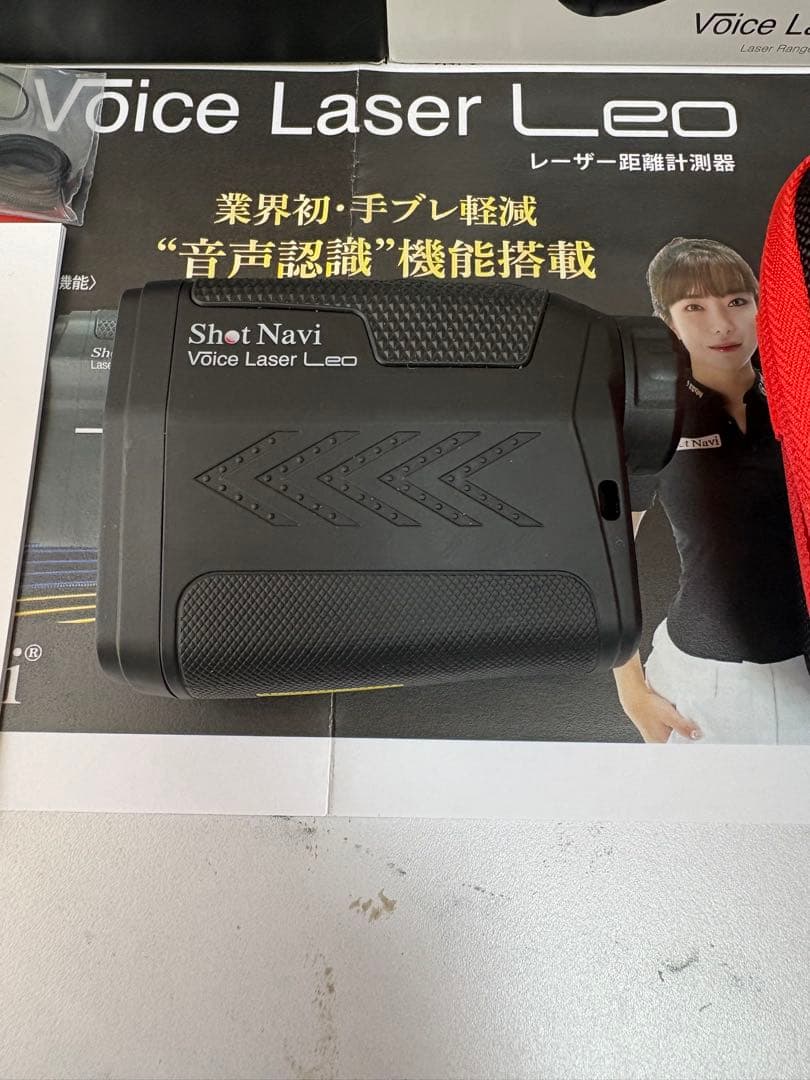 Shot Navi Voice Laser Leo ゴルフ用距離計