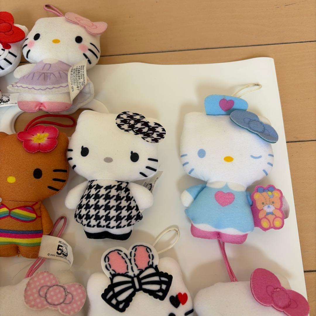 ハローキティ ぬいぐるみセット 23体　マクドナルド ハッピーセット 50周年