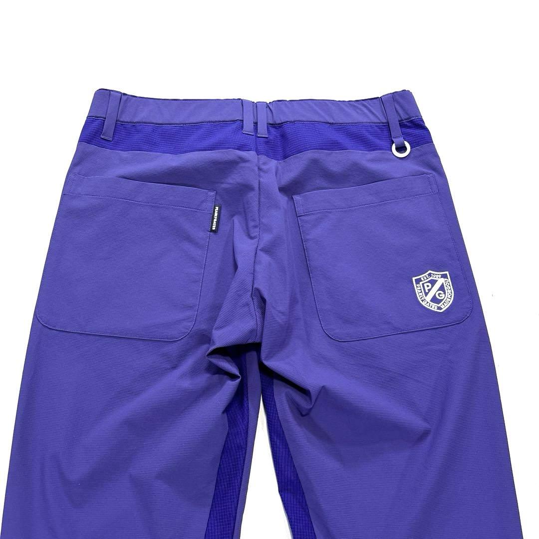 未使用品❗️ パーリーゲイツ　ロングパンツ　4/M パープル系　春夏　メンズ