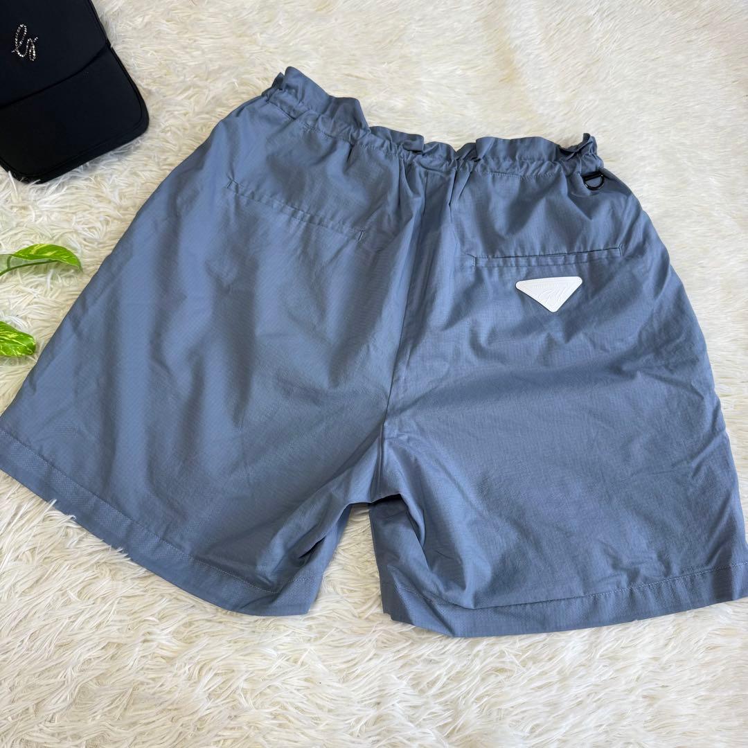 【ユナイテッドアローズゴルフ】美品 ハーフパンツ ネイビー Lサイズ レディース