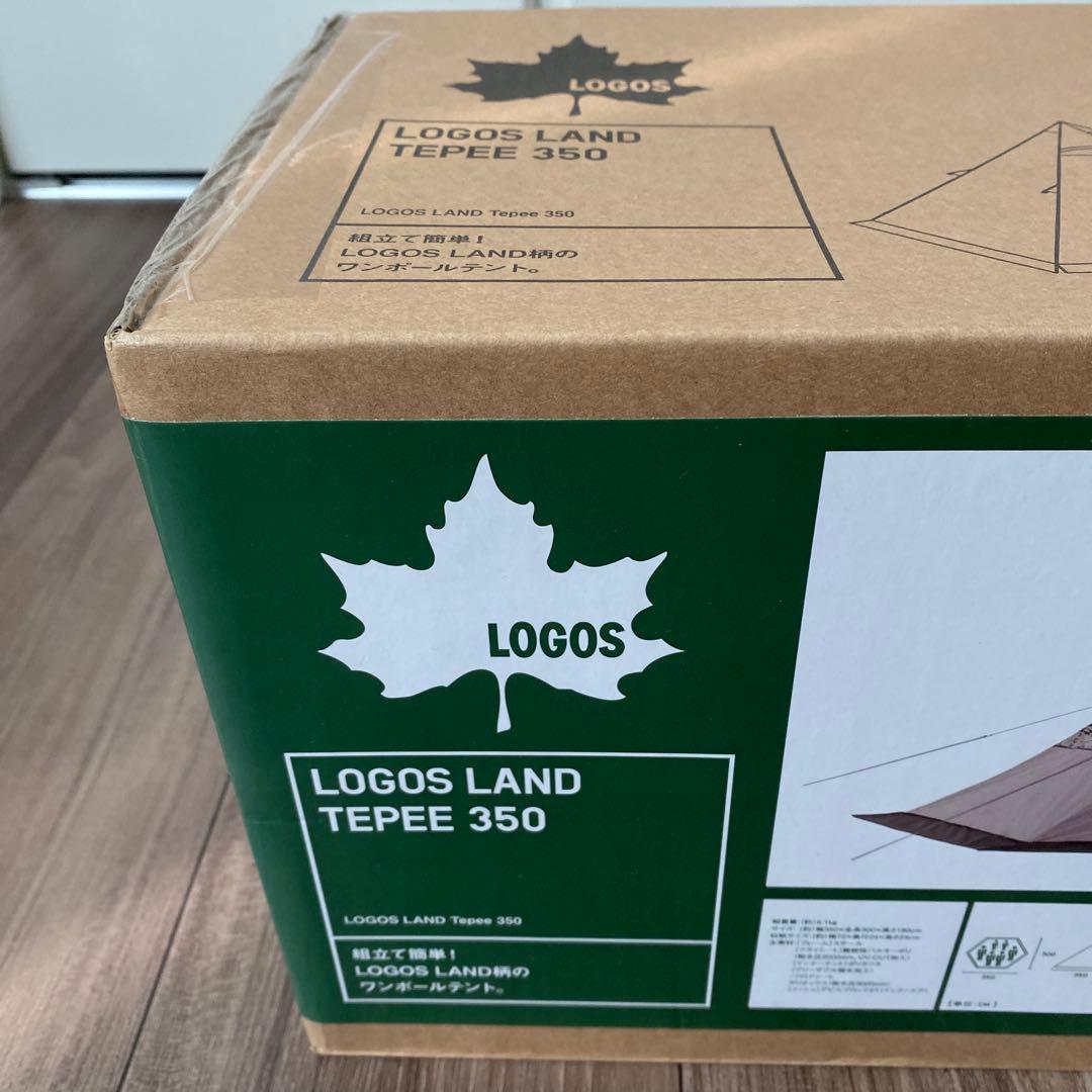 新品★LOGOS LAND Tepee 350 ティピー350 ワンポールテント