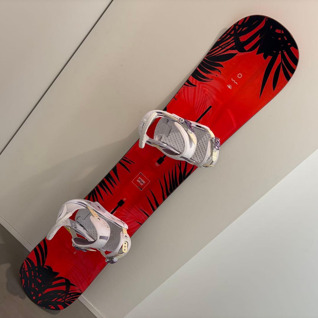 BURTON スノーボード 140cm バインディング付き