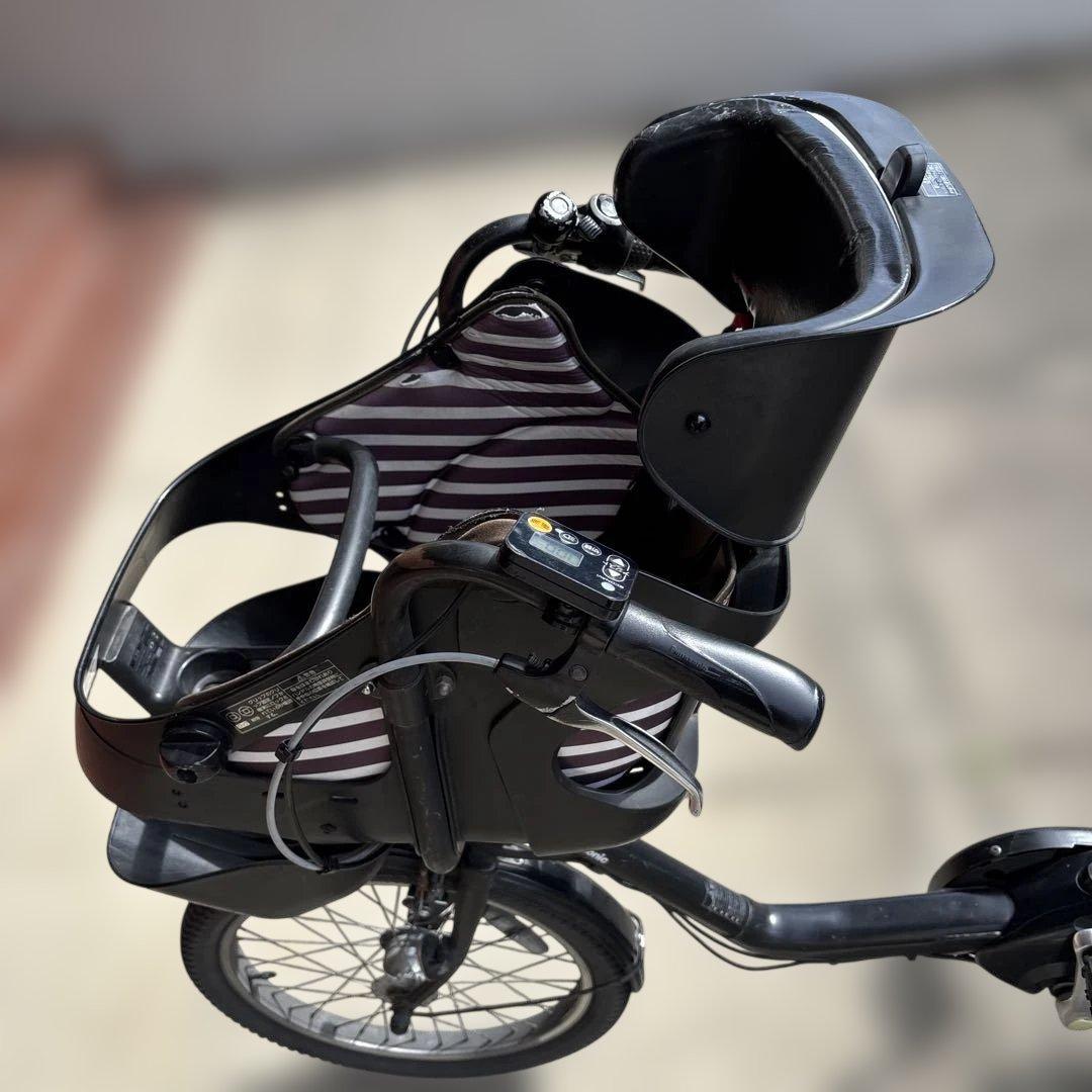 パナソニック 電動自転車ギュットアニーズDX 前後チャイルドシート付き　12Ah