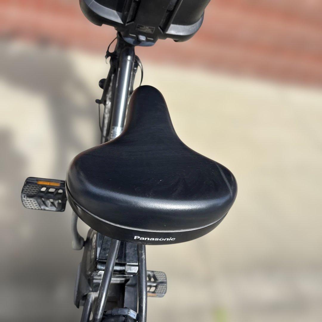 パナソニック 電動自転車ギュットアニーズDX 前後チャイルドシート付き　12Ah
