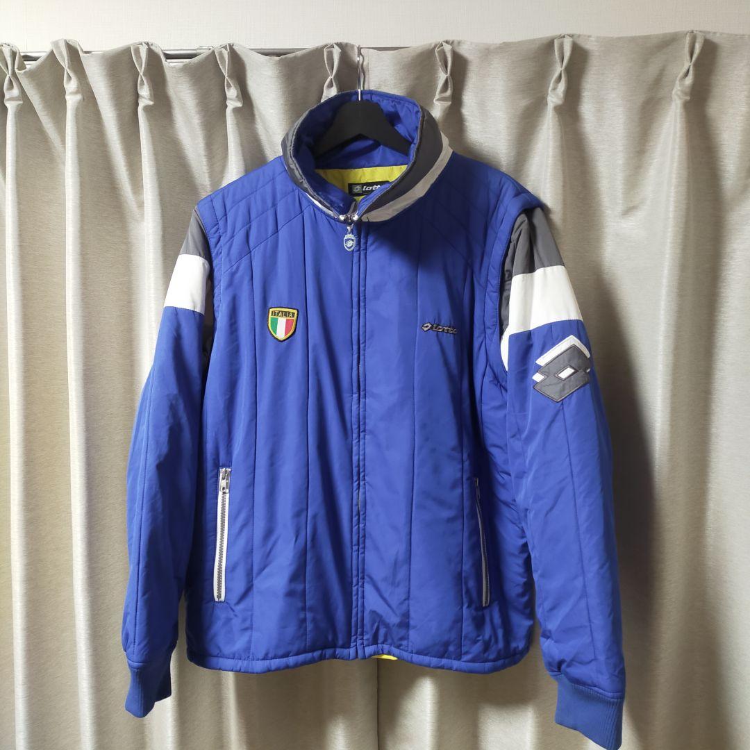 【00s】 LOTTO 中綿 ジャケット 2way Lサイズ