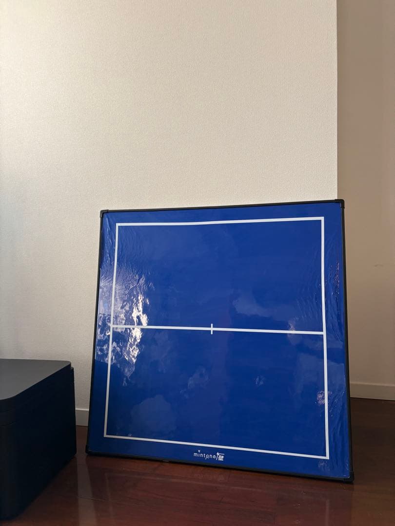 mintonの壁　ミントンの壁　バドミントン壁打ち
