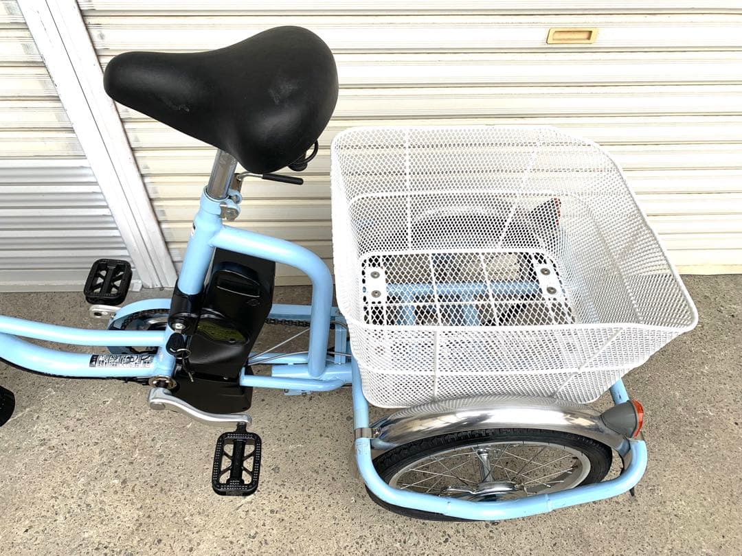 送料無料AshirakuCharlie電動三輪自転車20-16インチ動作確認済