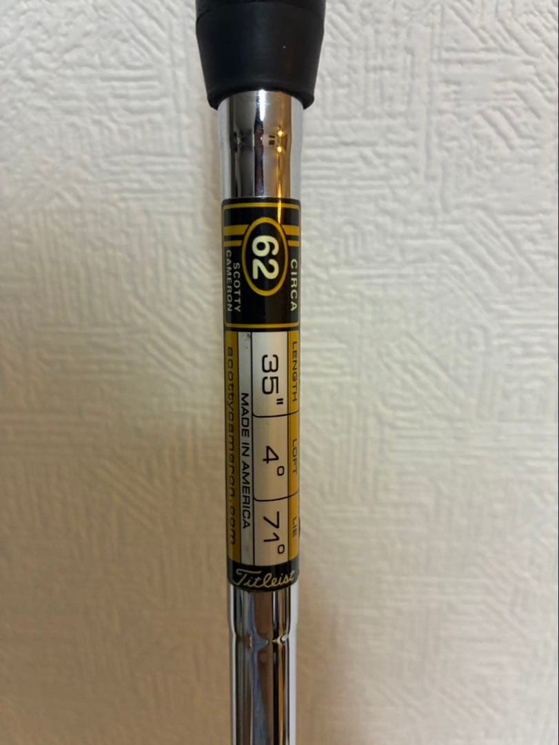 スコッティキャメロン　サーカ62 No.5 35インチ　超美品
