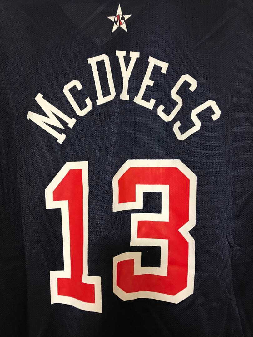 人気商品、90's、チャンピオン、USA、13番、MCDYESS、48サイズ