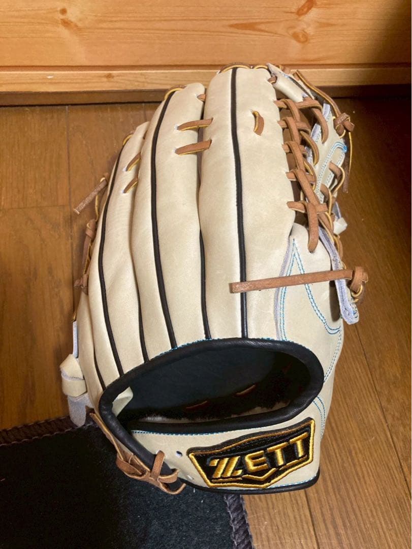 ZETT　硬式　外野用グローブ