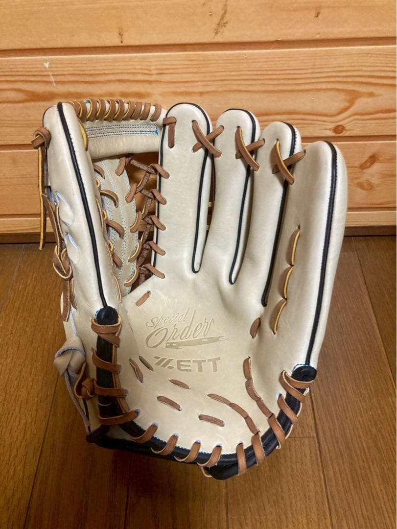 ZETT　硬式　外野用グローブ
