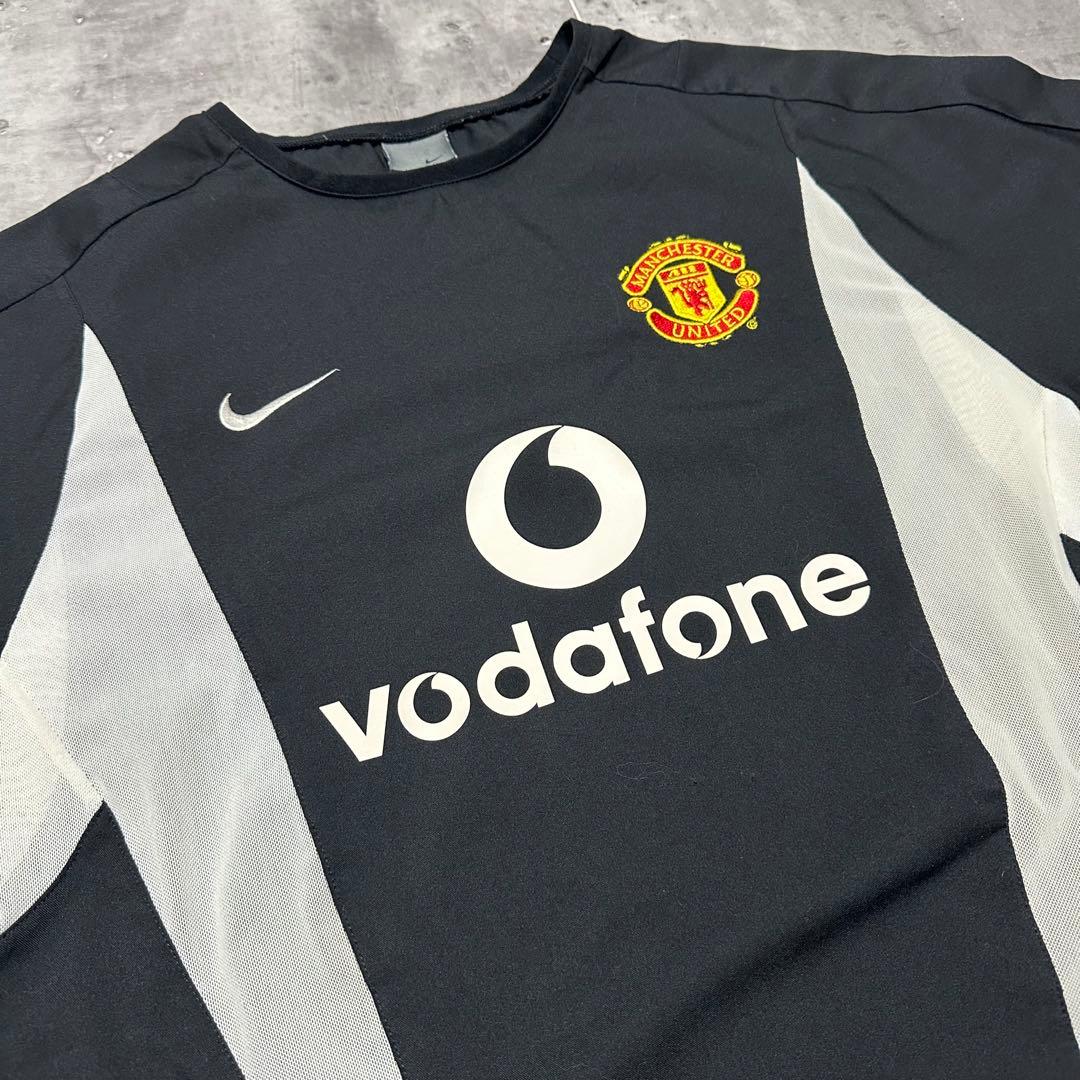 00s NIKE Manchester United マンU ゲームシャツ S