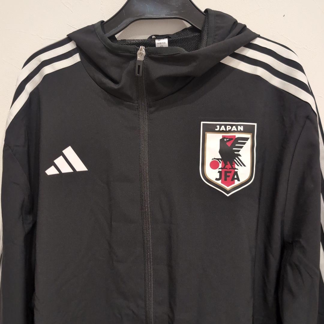 adidas 日本代表 ピステ・ウィンドブレーカー 黒　２XＬサイズ