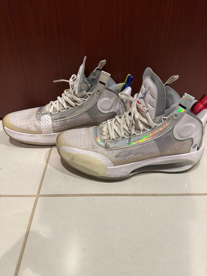 Nike Air Jordan 34 ホワイト バスケットボールシューズ