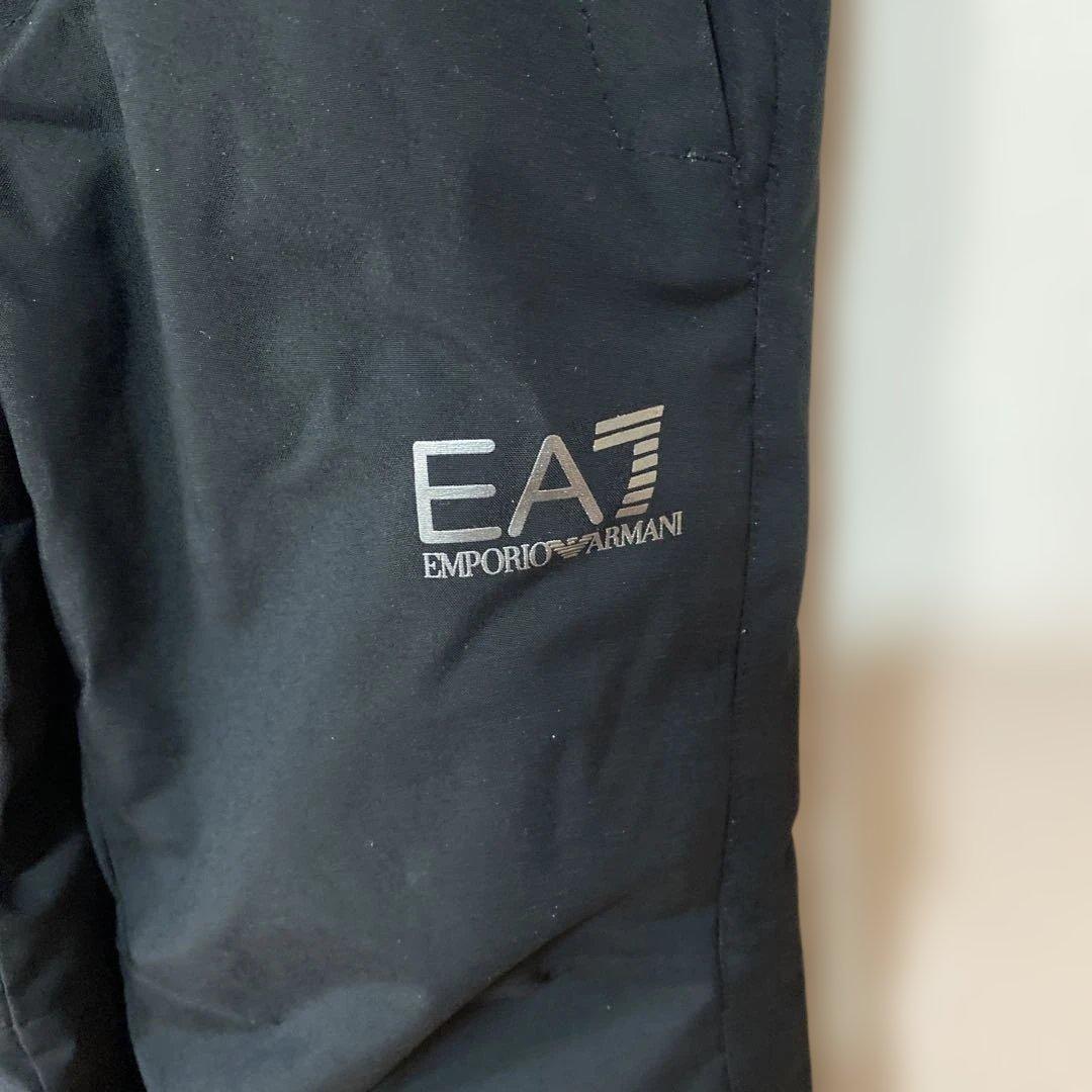 【美品】EA7 黒 スキーウェア 子ども用　110cm