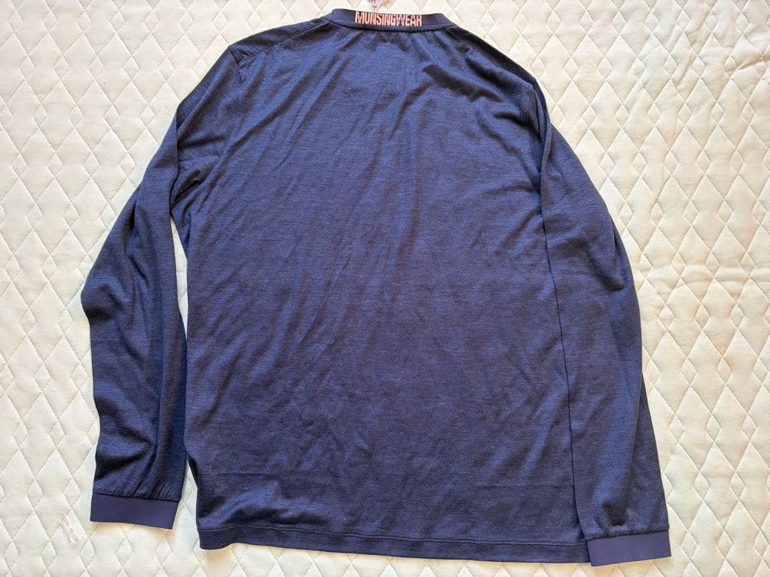 Munsingwear ブラック アンダーシャツ LL