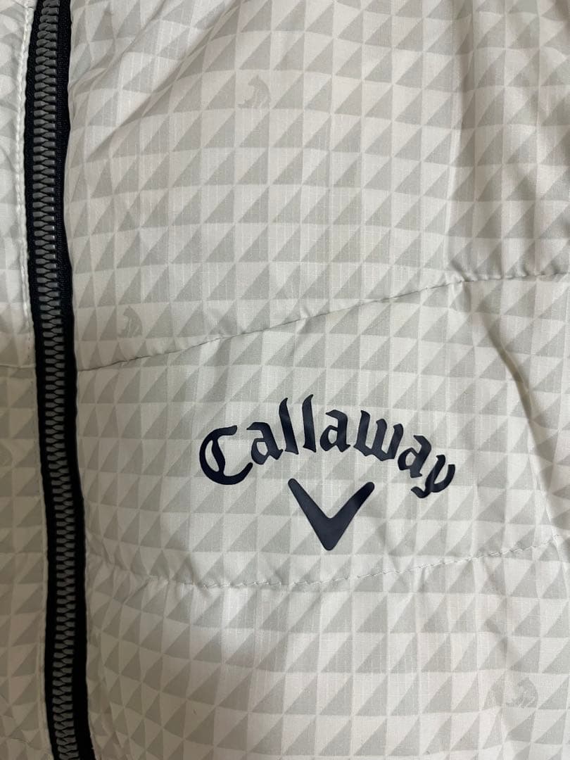 美品 callaway golf キャロウェイ　ダウンジャケット　2way