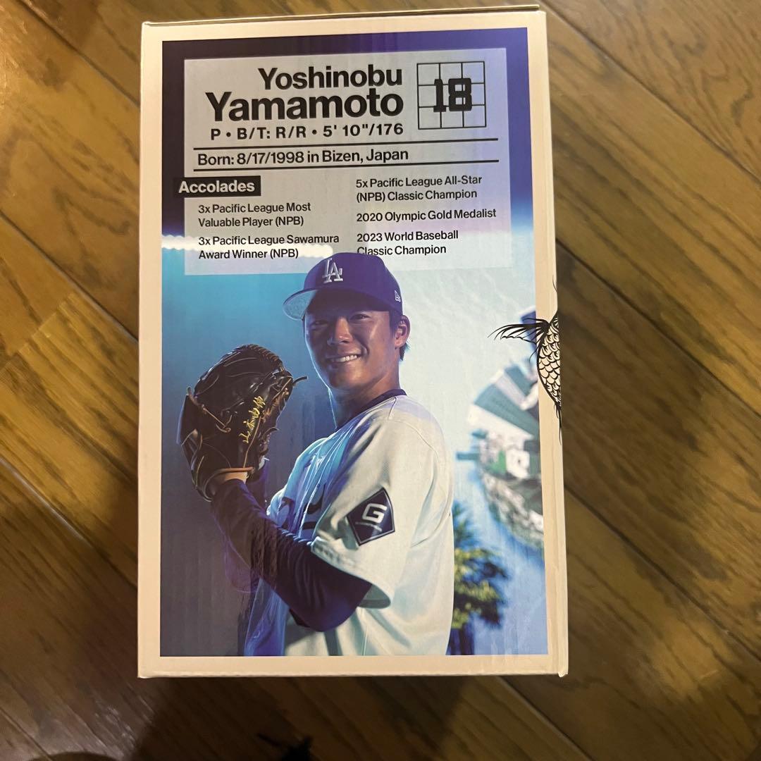 山本由伸　ボブルヘッド　ドジャース　来場者限定　スタジアム配布　新品
