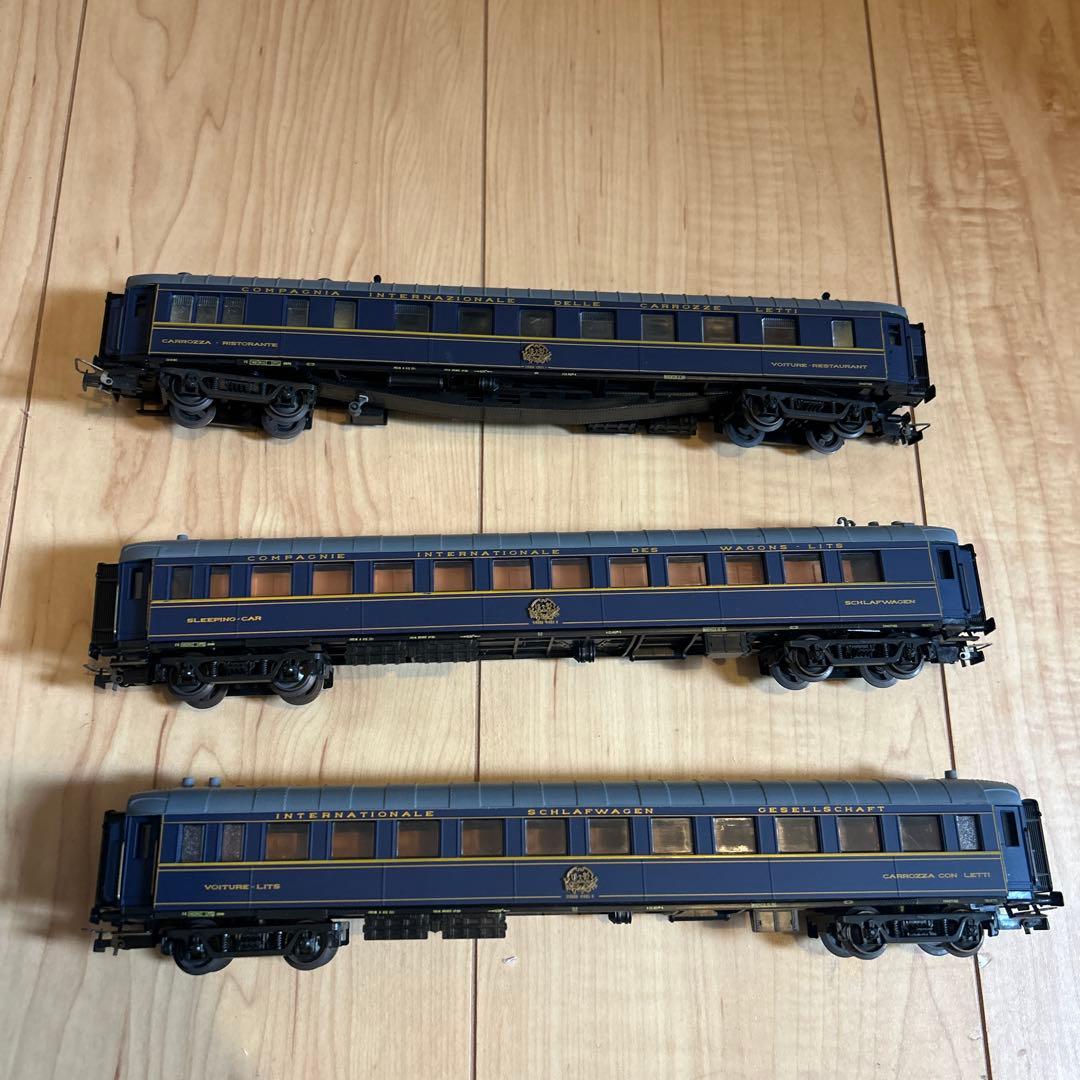 Nゲージ 鉄道模型 3両セット