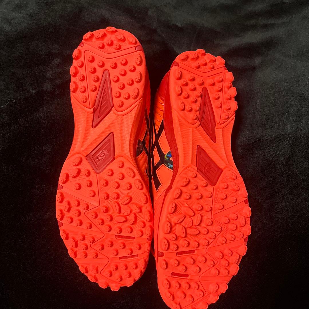 ASICS スパイクシューズ オレンジ　スポーツ　新品　未使用　27cm