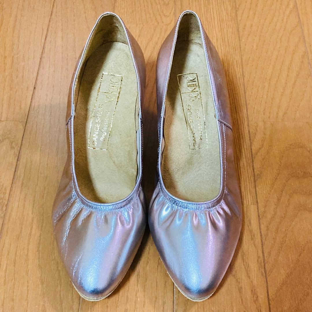 社交ダンスシューズ sekine 24cm ピンク 練習用