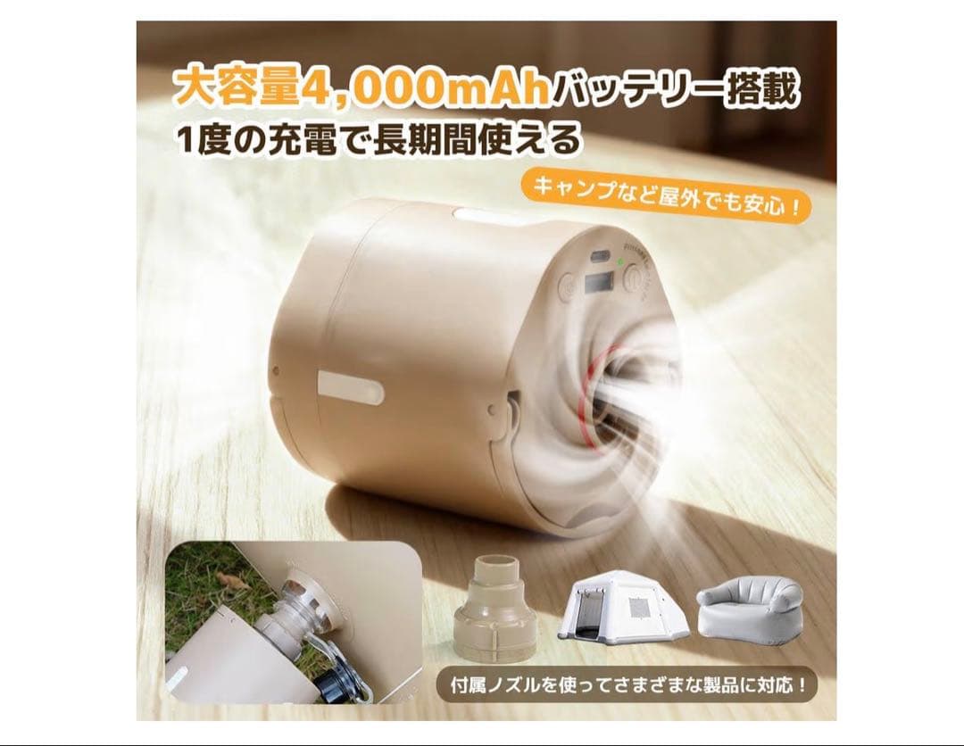 LVYUAN エアマットレス ダブル 40cm厚