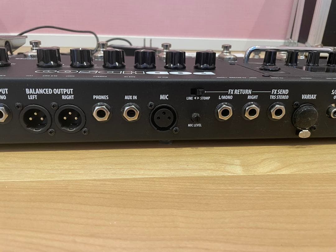 アルモアPS-2CエフェクターケースとLINE6HD500マルチセット
