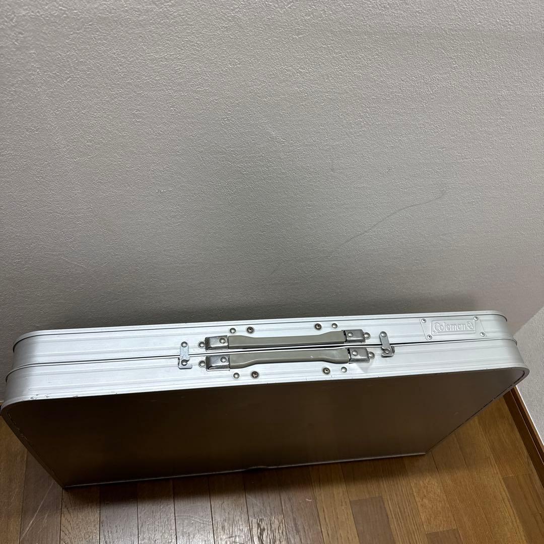 廃番 希少 Coleman アルミニウムピクニックテーブル 170-5564