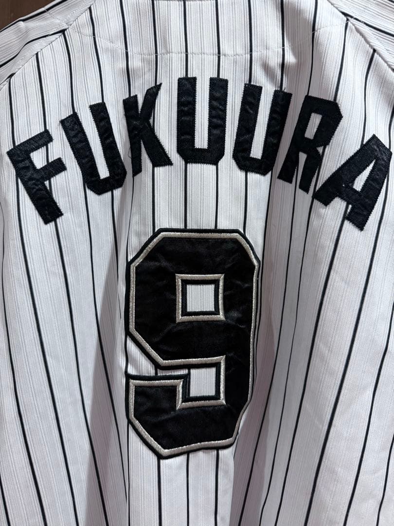 美品✨千葉ロッテマリーンズ 福浦和也 ホーム ユニフォーム Lサイズ