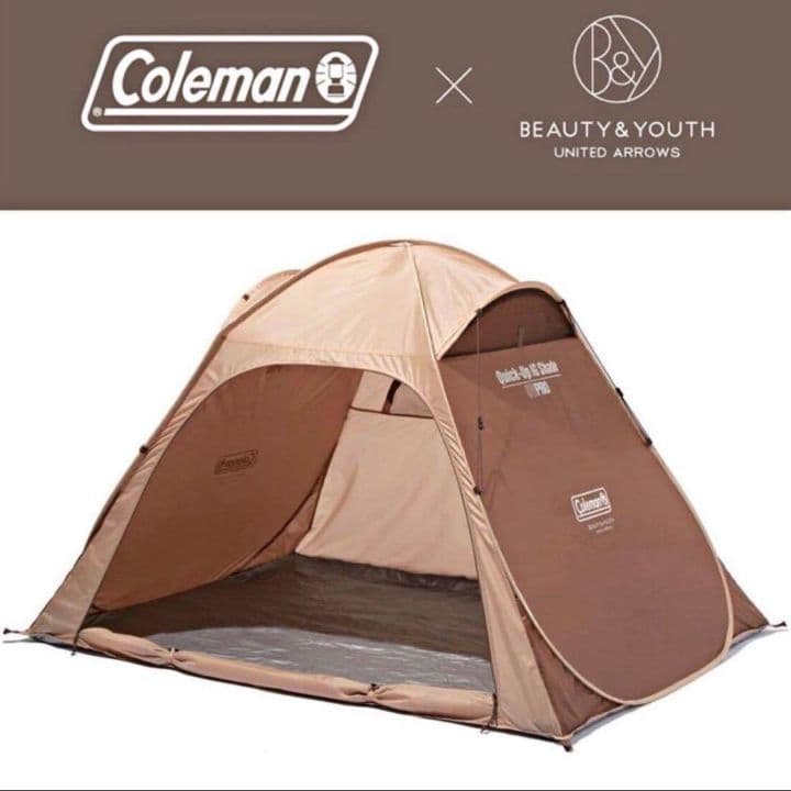 完売品 Coleman × BEAUTY&YOUTH クイックアップigシェード