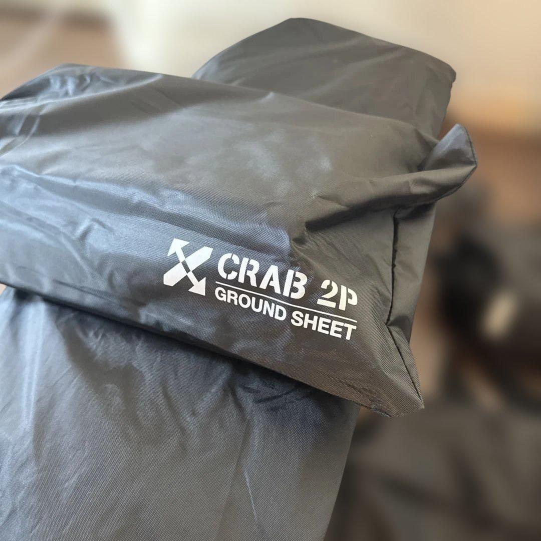 CAMVIL CRAB 2P カニテント　グランドシート付属