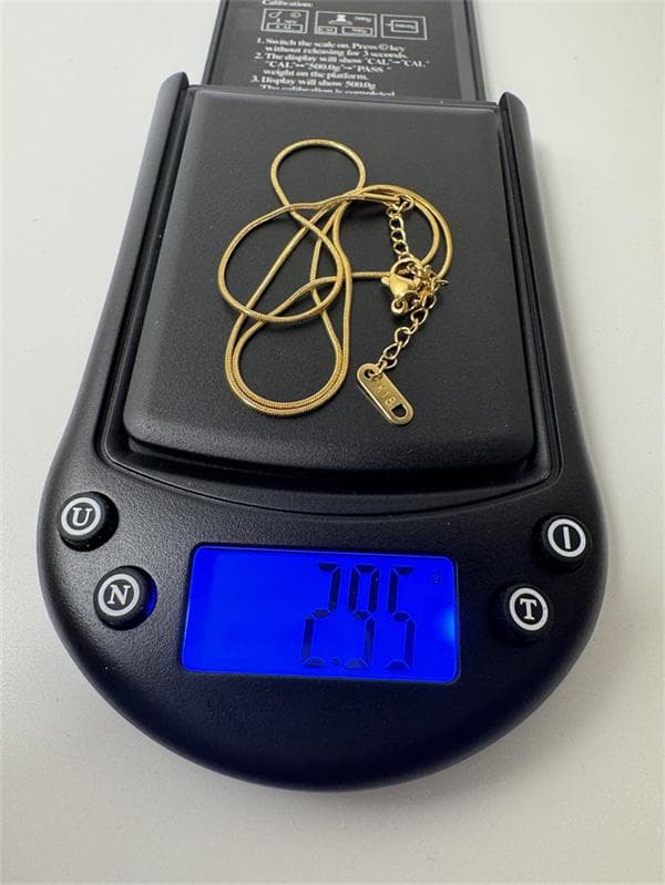 日本製K18ゴールド チェーンネックレス 2.95g