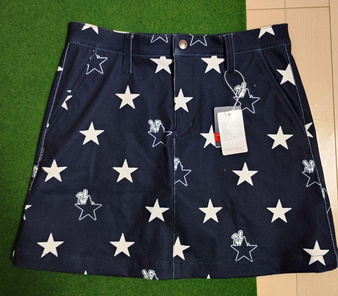 Jack Bunny!! 新品未使用　星柄スカート 160サイズ ネイビー