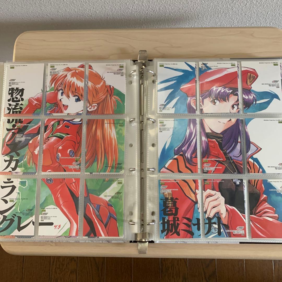 エヴァカードダスマスターズ&天田印刷トレカバインダー付セット