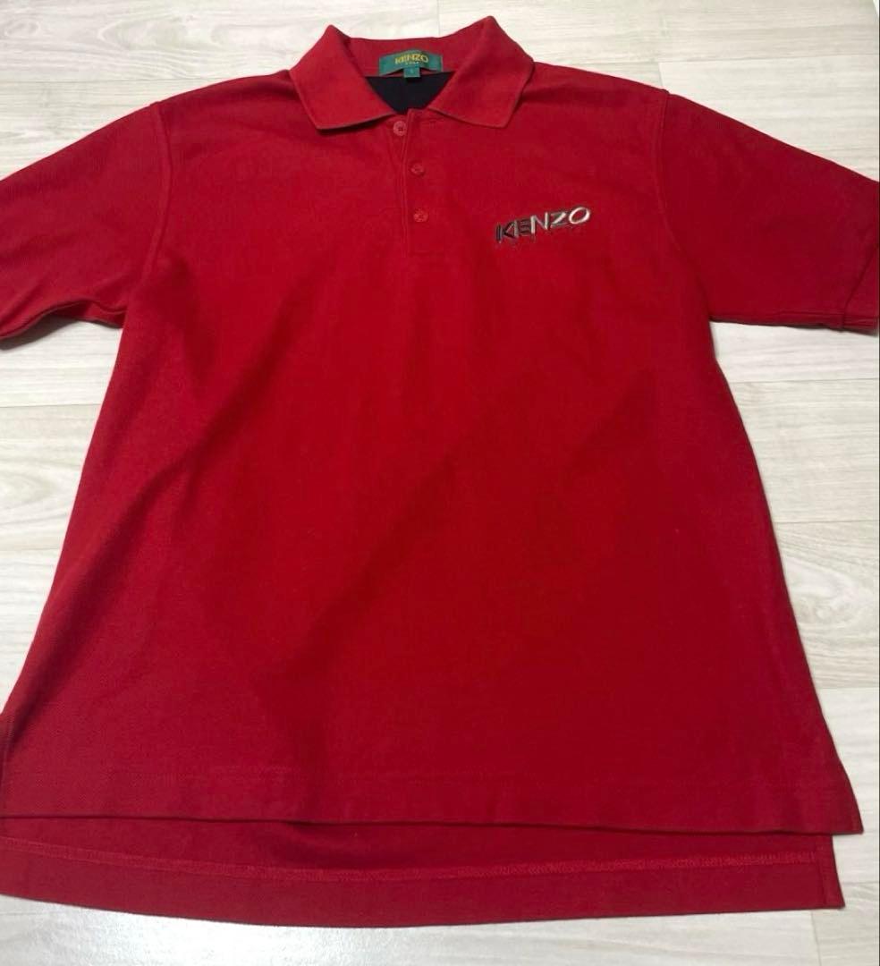 KENZO ケンゾー GOLF 赤 ポロシャツ サイズ１伸縮性あり おしゃれ