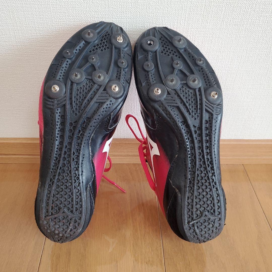 Mizuno スパイクシューズ ピンク/ブラック　24.5㎝