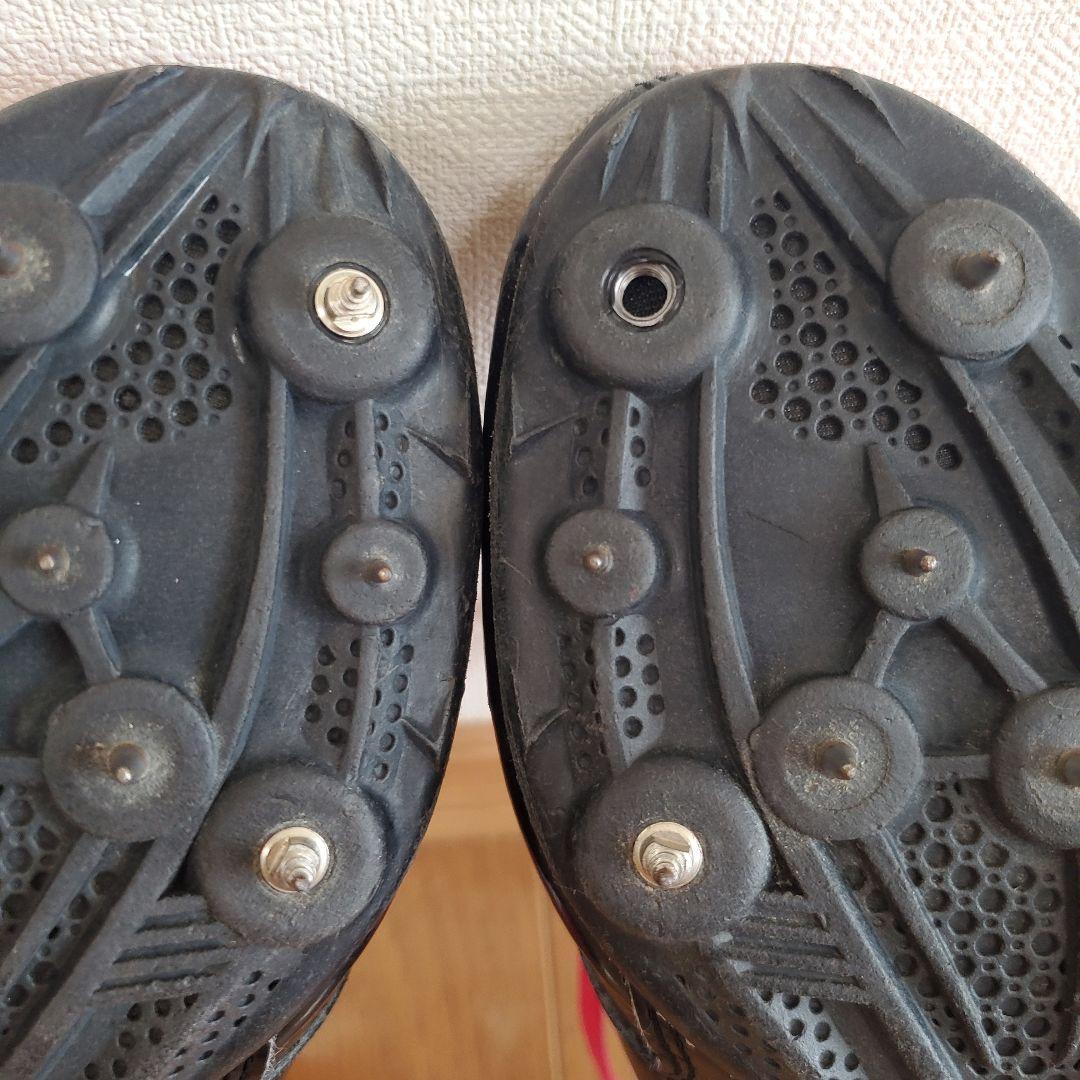 Mizuno スパイクシューズ ピンク/ブラック　24.5㎝