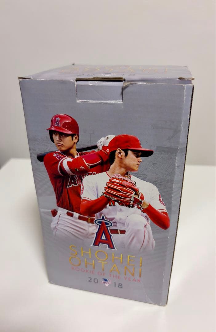 【希少】大谷翔平 2018 新人王受賞記念 ボブルヘッド エンゼルス 非売品