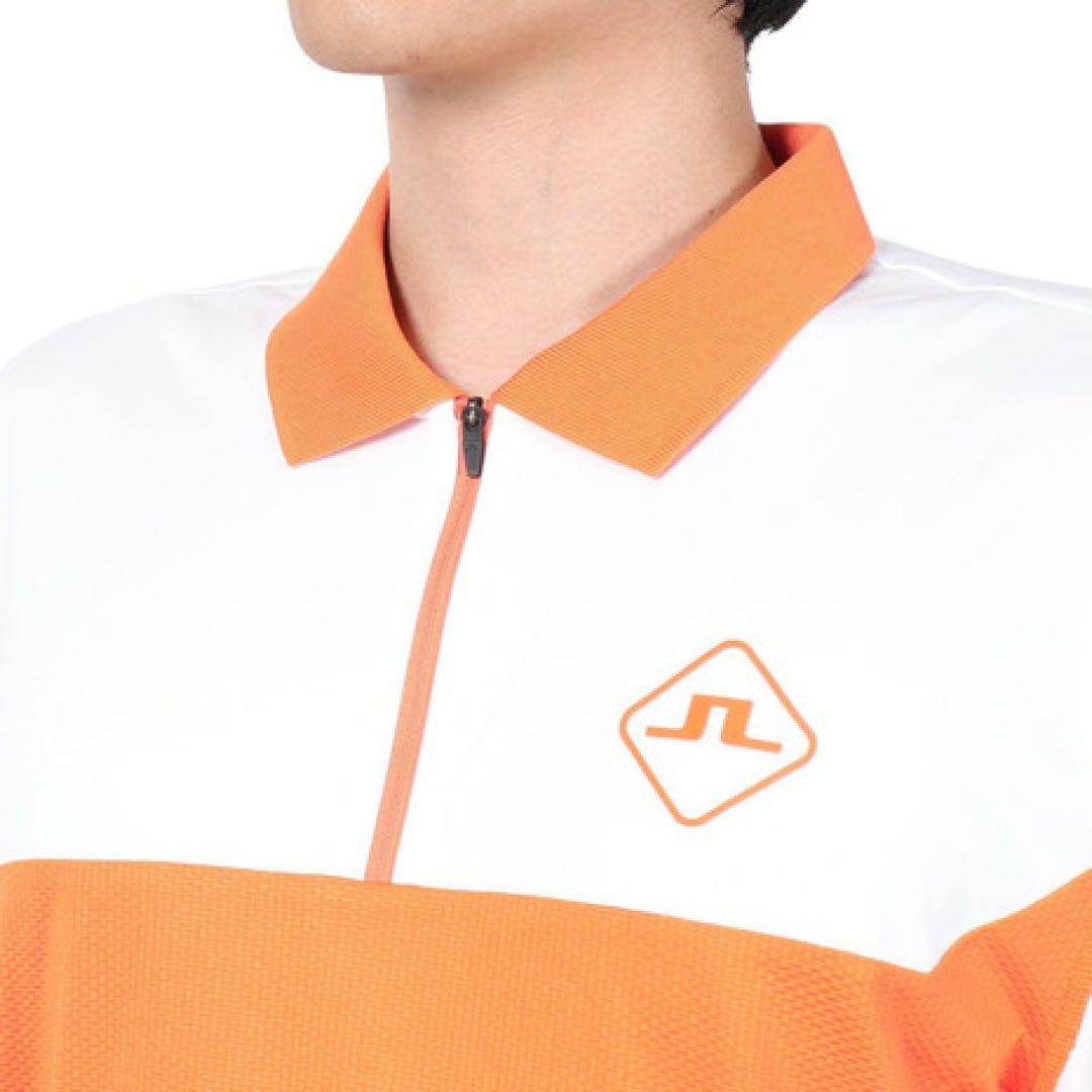 J.LINDEBERG/GOLF ジップアップ半袖シャツ サイズ:S