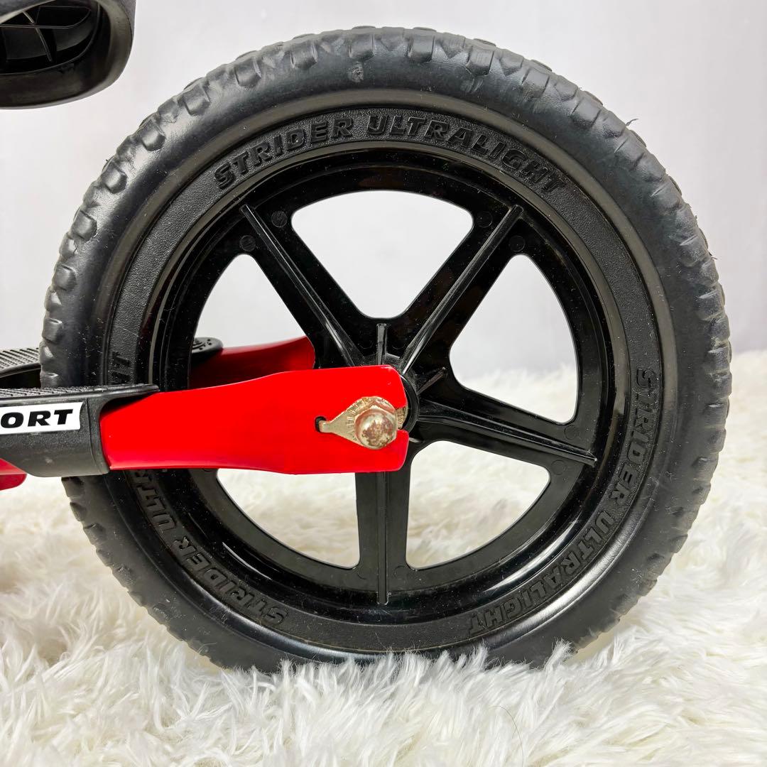【美品】STRIDER ストライダー12インチ スポーツモデル　レッド　赤