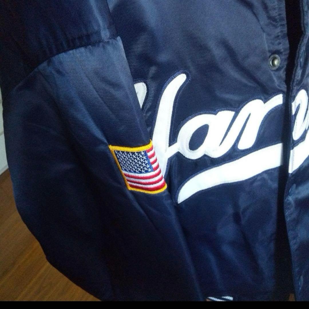 ９０s ニューヨークヤンキース　中綿ナイロンスタジャン　Size　М