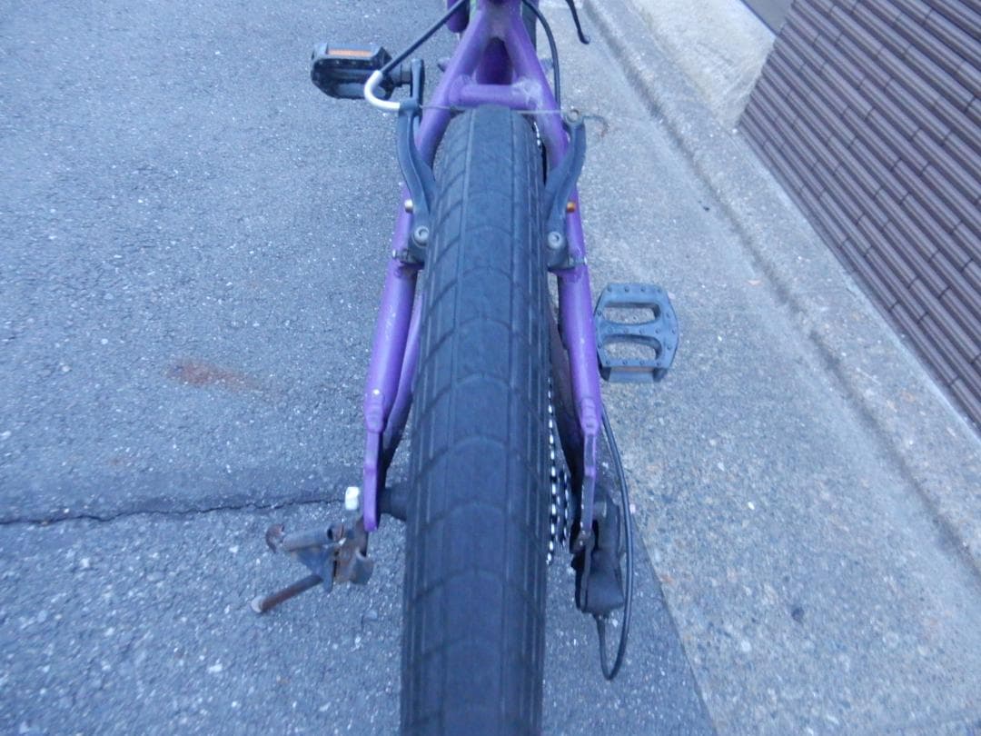 MARINキッズマウンテンバイクDONKY Jr20-パープル6段変速付 子供用