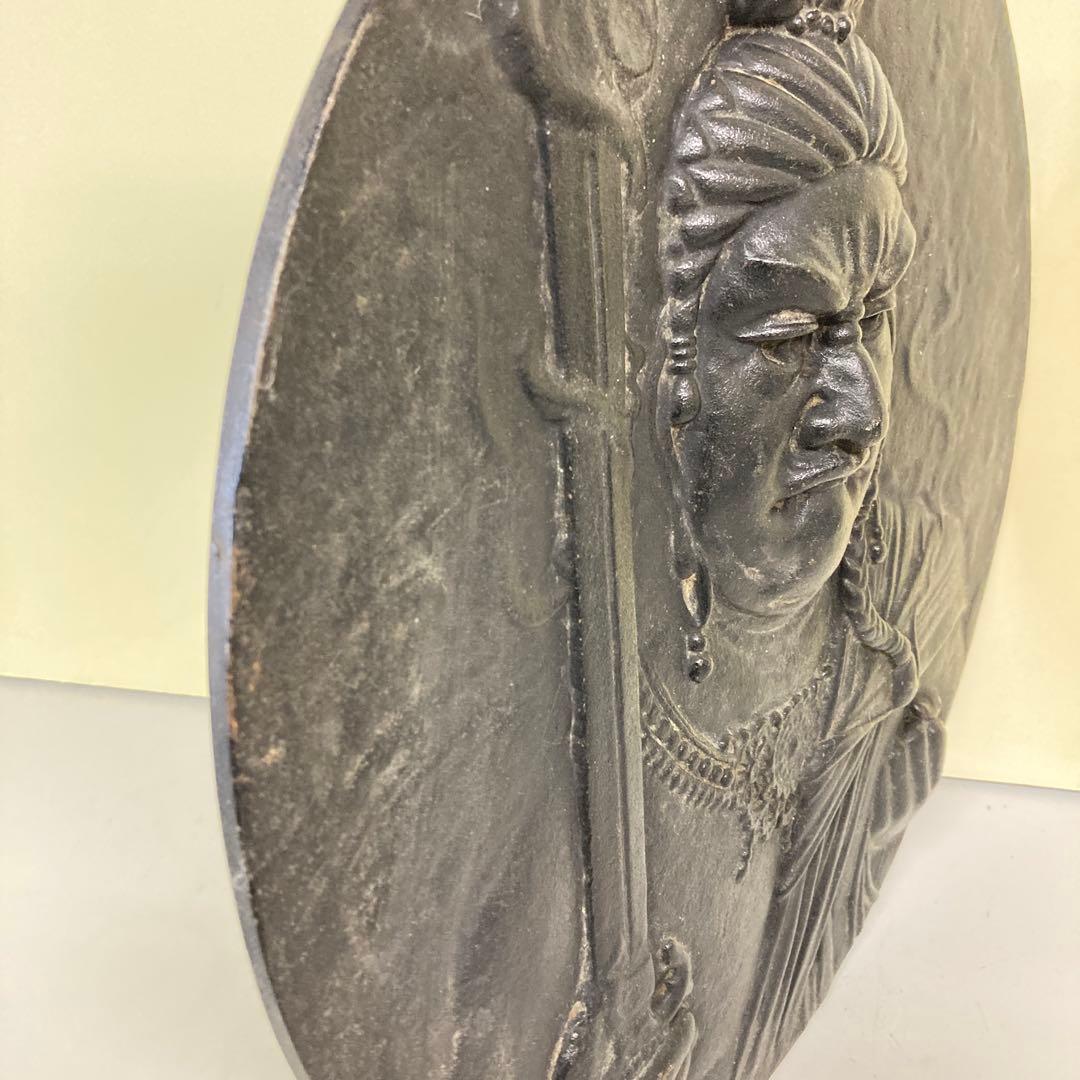 E4 不動明王 FudoMyoo 仏像 仏教美術 鋳物 鉄器 南部鉄器 工芸品