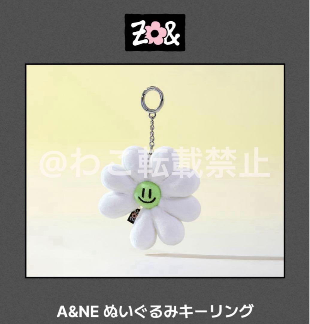 ZO&FRIENDS ZOA A&NE デイジー　ぬいぐるみキーリング ジヨン