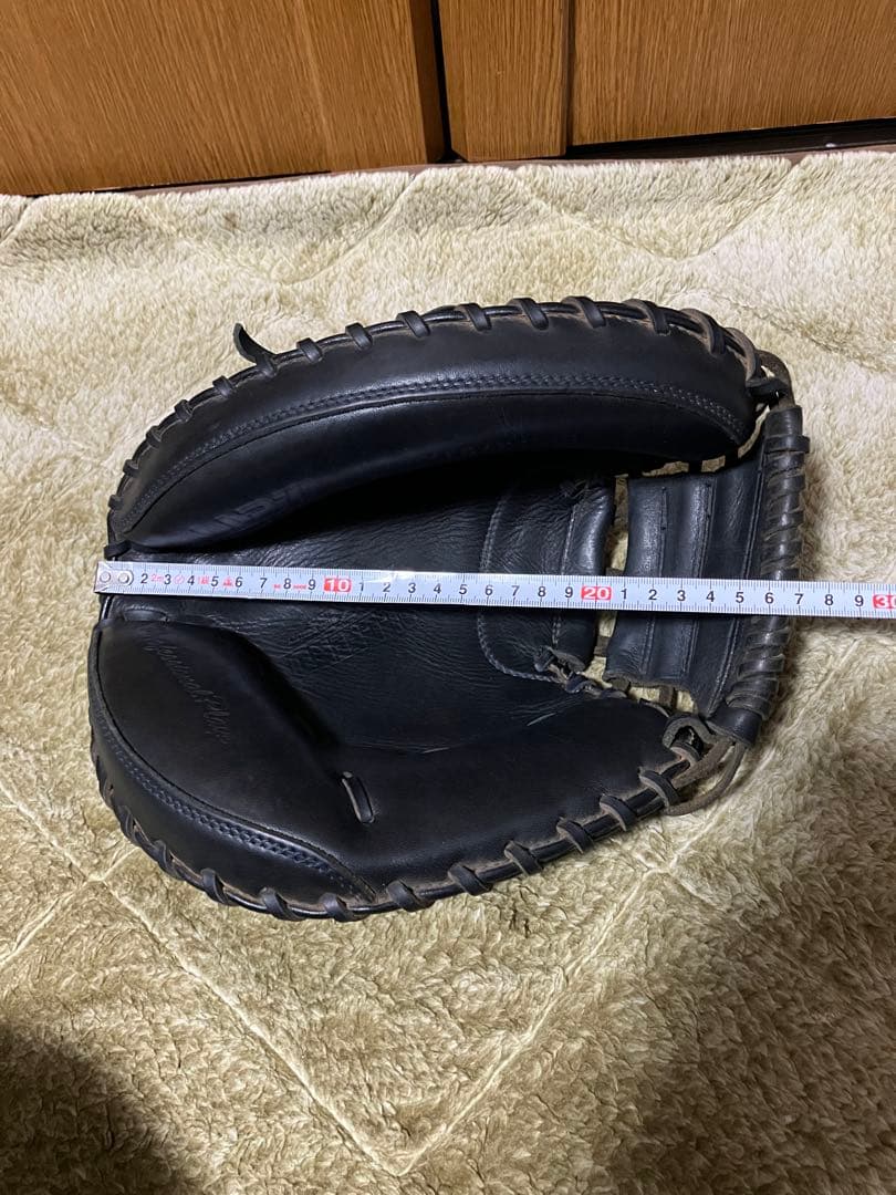 ZETT 軟式野球用キャッチャーミット右投げ 黒