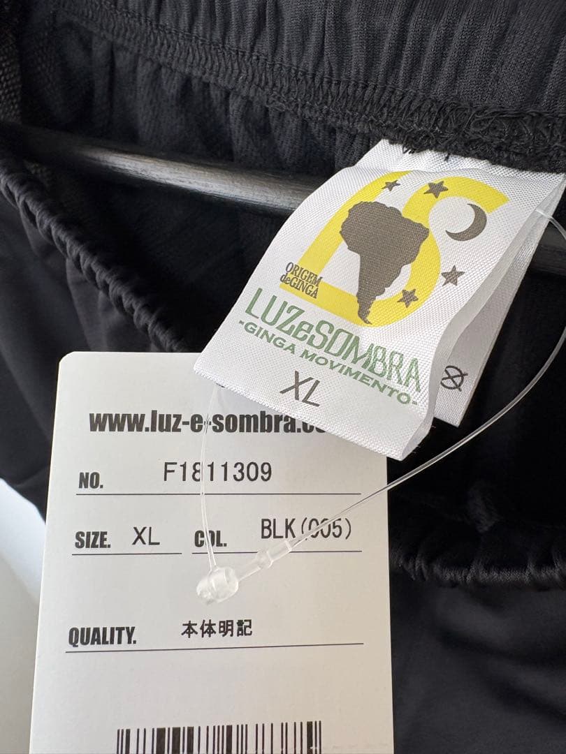 【XL】大人気カラー 新品 LUZeSOMBRA セットアップ ブラック