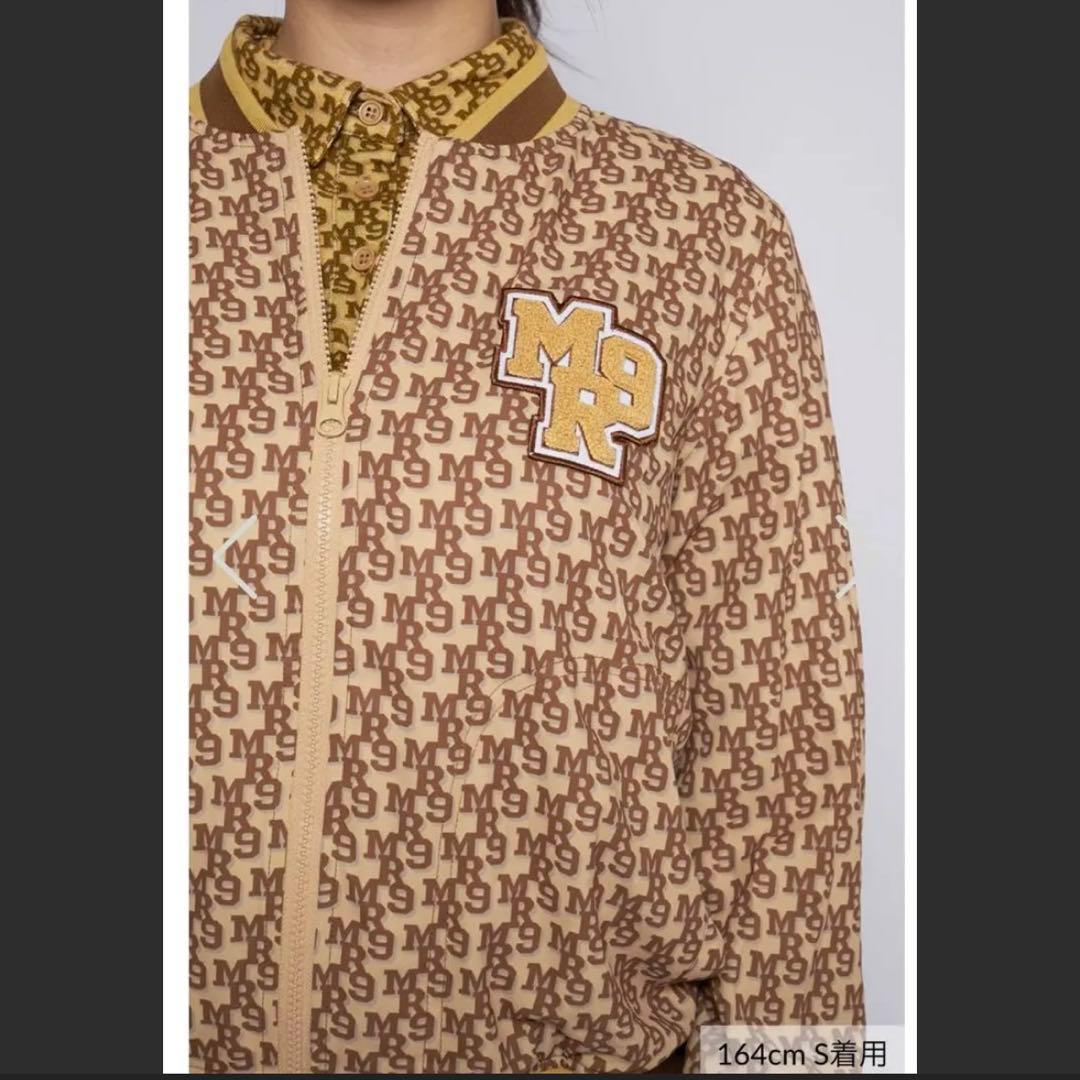 MR9 logo blouson ブルゾンミラーナイン　アウター サイズS 上着