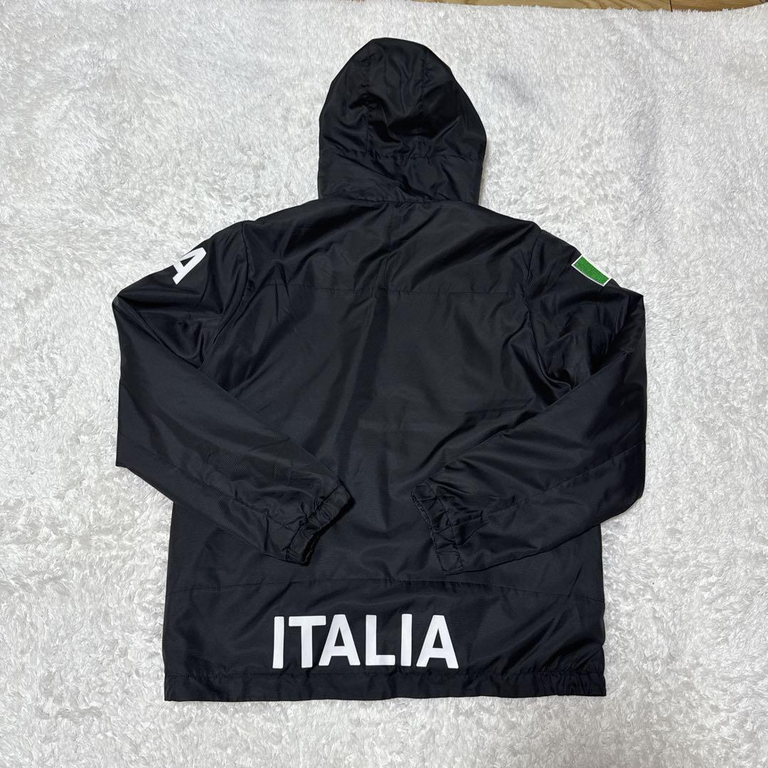 極美品！Kappa ナイロン　セットアップ　ブラック　スポーツウェア　イタリア